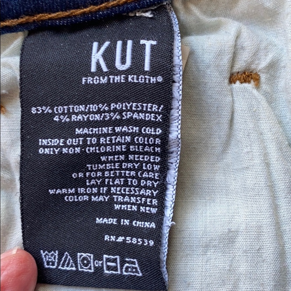 KUT from the Kloth Connie ankle skinny jeans - Picture 9 of 13
